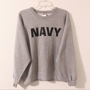 NAVY Logo Sweatshirt